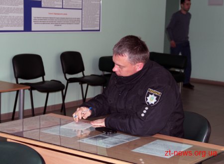У Житомирі поліцейські здавали кров