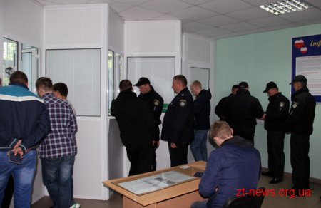 У Житомирі поліцейські здавали кров