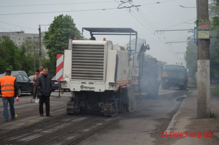 У Житомирі розпочали поточний ремонт доріг міста
