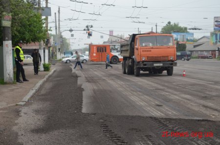 У Житомирі розпочали поточний ремонт доріг міста