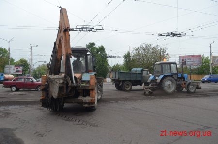 У Житомирі розпочали поточний ремонт доріг міста