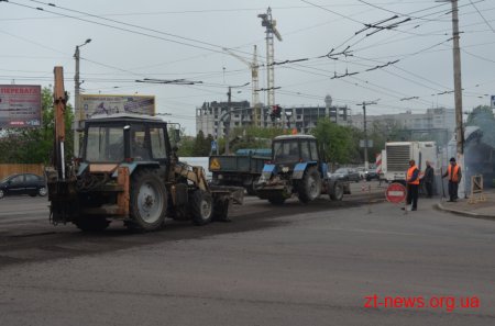У Житомирі розпочали поточний ремонт доріг міста