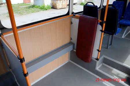 В Житомирському ТТУ показали тролейбус зібраний на 80% з нових деталей