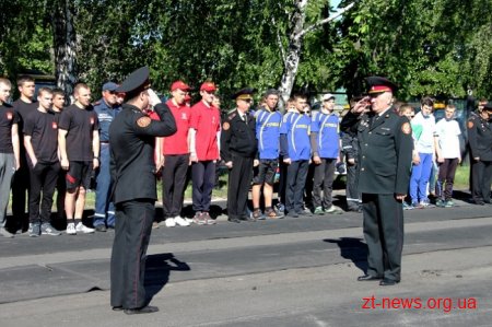 У Житомирі розпочався чемпіонат області з пожежно-прикладного спорту