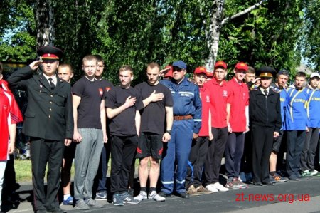 У Житомирі розпочався чемпіонат області з пожежно-прикладного спорту