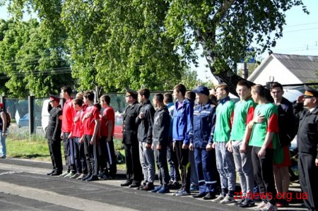 У Житомирі розпочався чемпіонат області з пожежно-прикладного спорту