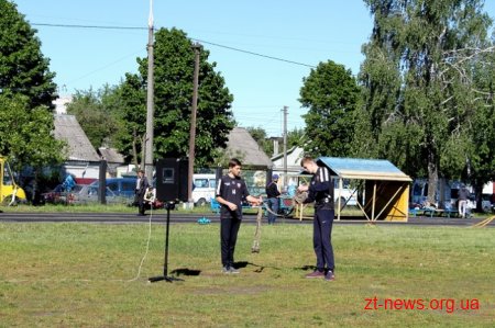У Житомирі розпочався чемпіонат області з пожежно-прикладного спорту