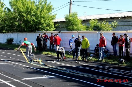 У Житомирі розпочався чемпіонат області з пожежно-прикладного спорту
