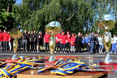 У Житомирі розпочався чемпіонат області з пожежно-прикладного спорту