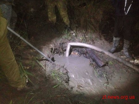 На Олевщині затримали нічних старателів
