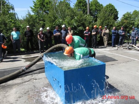 У Житомирі нагородили переможців Чемпіонату області з пожежно-прикладного спорту