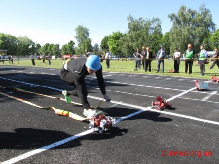 У Житомирі нагородили переможців Чемпіонату області з пожежно-прикладного спорту