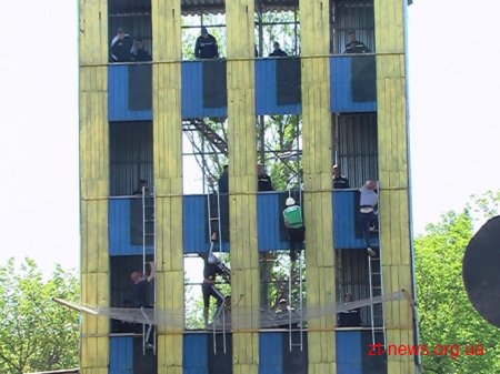 У Житомирі нагородили переможців Чемпіонату області з пожежно-прикладного спорту