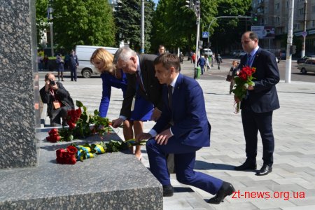 У рамках святкування Дня Європи до Житомира приїхали офіційні делегації