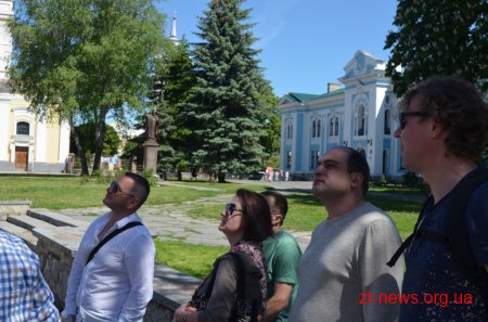 Представникам делегацій із міст-побратимів Житомира показали місто