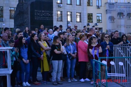 В рамках святкування Дня Європи у Житомирі відбувся масштабний мистецький проект