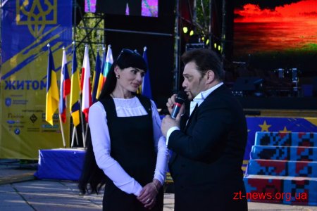 В рамках святкування Дня Європи у Житомирі відбувся масштабний мистецький проект