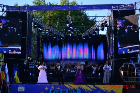 В рамках святкування Дня Європи у Житомирі відбувся масштабний мистецький проект