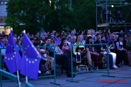 В рамках святкування Дня Європи у Житомирі відбувся масштабний мистецький проект