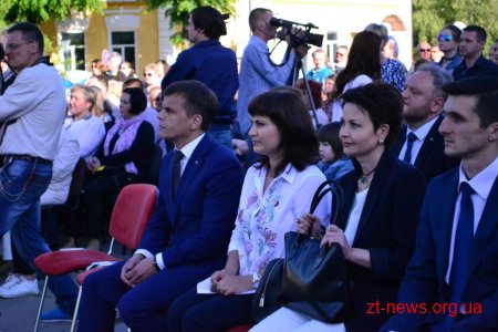 В рамках святкування Дня Європи у Житомирі відбувся масштабний мистецький проект