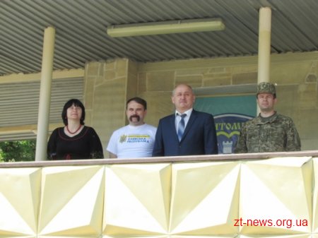 В Житомирі проходять навчання в рамках Всеукраїнської військово-патріотичної гри "Джура"