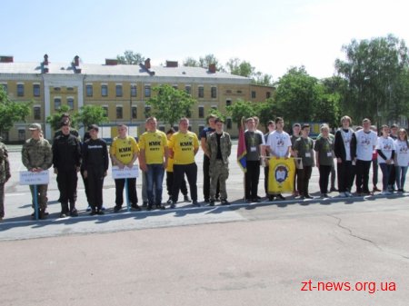 В Житомирі проходять навчання в рамках Всеукраїнської військово-патріотичної гри "Джура"