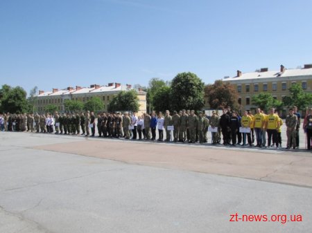 В Житомирі проходять навчання в рамках Всеукраїнської військово-патріотичної гри "Джура"
