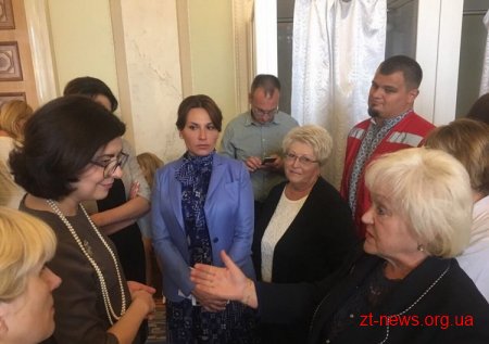 Житомирські медики їздили до Києва на протест