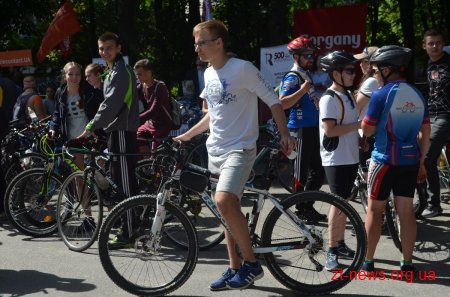 Більше двох тисяч велосипедистів проїхали більше 10 кілометрів вулицями Житомира