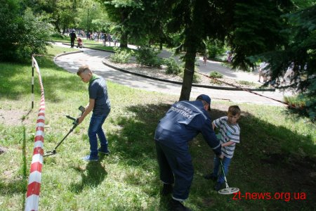 Житомирські діти спробували себе у ролі рятувальників