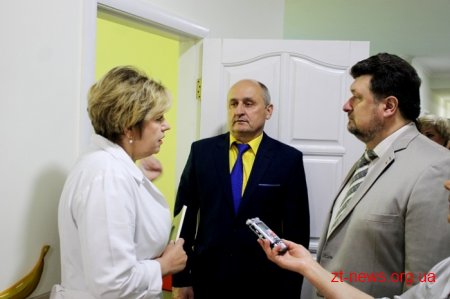 На Житомирщині відкрили оновлене дитяче психоневрологічне відділення