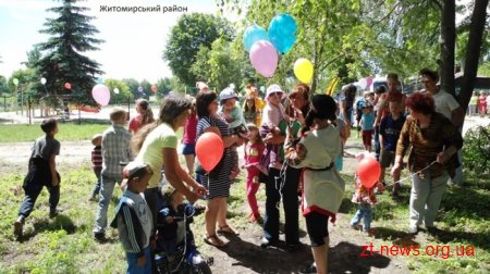 Як святкували День захисту дітей на Житомирщині