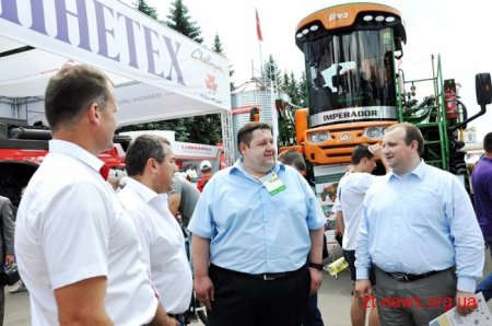 32 підприємства Житомирщини представляють свою продукцію на виставці «Агро-2017»