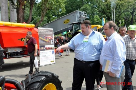 32 підприємства Житомирщини представляють свою продукцію на виставці «Агро-2017»