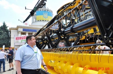32 підприємства Житомирщини представляють свою продукцію на виставці «Агро-2017»