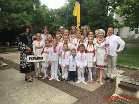 Юні житомиряни вперше поставили український міні-балет "Пісня Лісу" у Болгарії