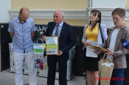 Незабаром у Житомирі встановлять близько 200 урн для роздільного збору сміття