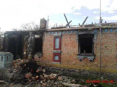 У Чуднівському районі під час пожежі загинула 7-річна дівчинка, яка сховалася в шафі