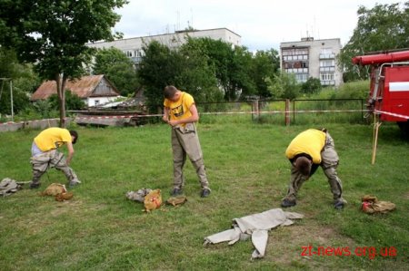 Переможцями обласного етапу "Школи безпеки" стали юні рятувальники з Коростишева