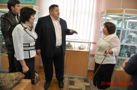 Ігор Гундич відвідав музей коштовного каміння у Хорошеві