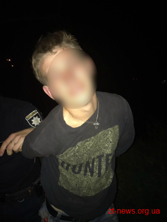 У Житомирі поліцейські на гарячому затримали крадія