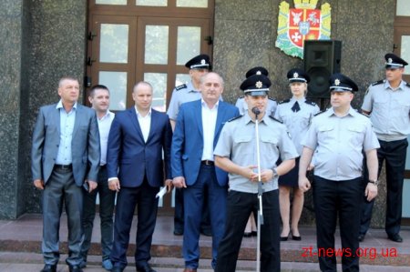 Житомирські поліцейські отримали 18 нових авто