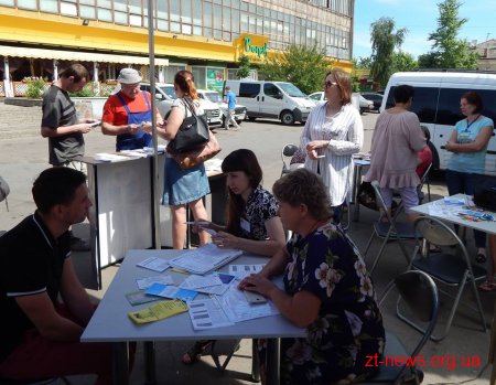 У Житомирі претендентів на вакансії служба зайнятості шукала на вулицях міста