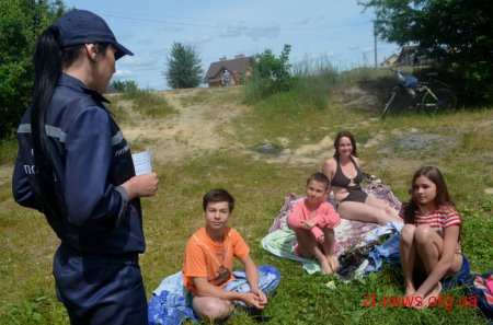 У Житомирі відбувся рейд у рамках місячника з дотримання правил безпеки на воді
