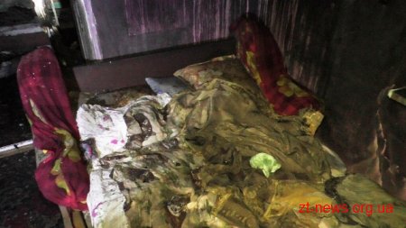 У Житомирі горів житловий будинок на 5 квартир