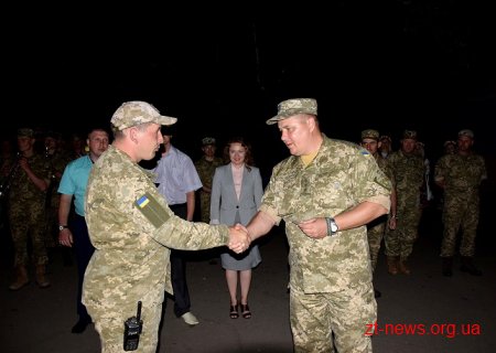 Артилеристи Житомирщини повернулися із зони бойових дій