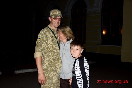 Артилеристи Житомирщини повернулися із зони бойових дій