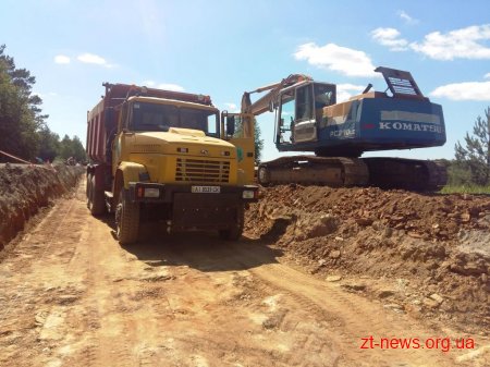 Підрядна організація приступила до виконання робіт з капремонту біля села Радичі