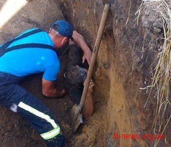 В Олевську під час виконання підземних робіт двох людей присипало землею В Олевську під час виконання підземних робіт двох людей присипало землею