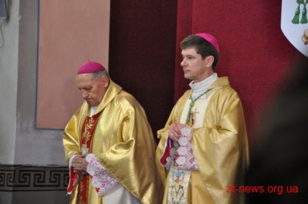 У Житомирі представили нового єпископа Києво-Житомирської дієцезії